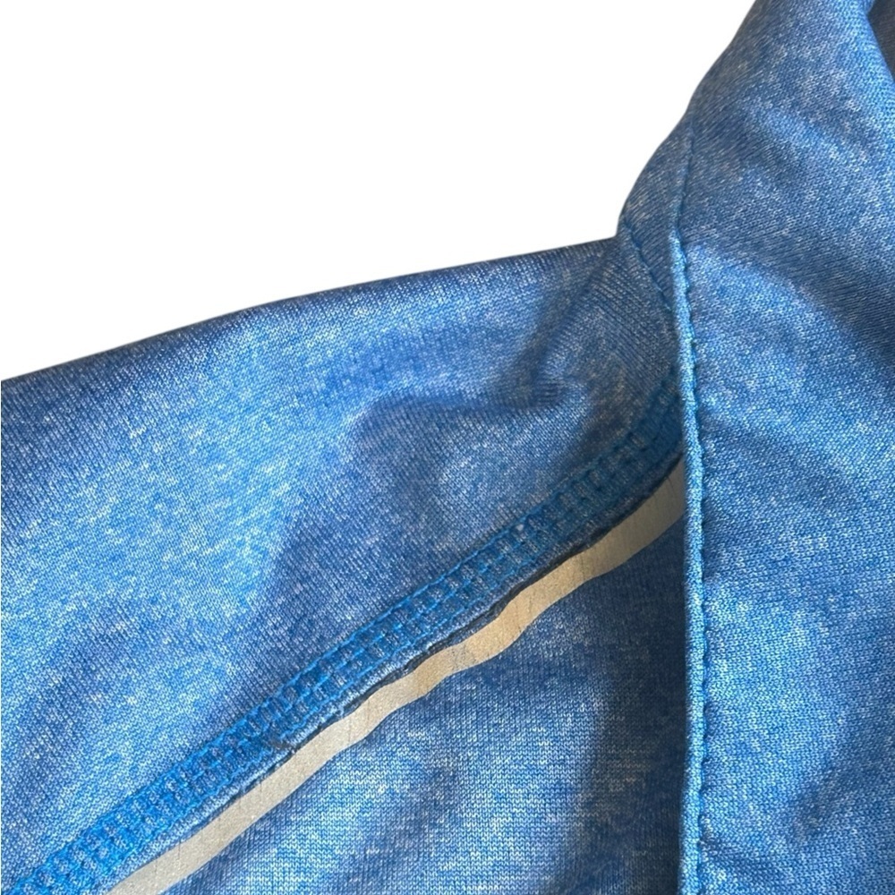 Elevate Athletic Jacket Blue Black Full Zip Lightweight Large XL Fit - Picture 5 of 15